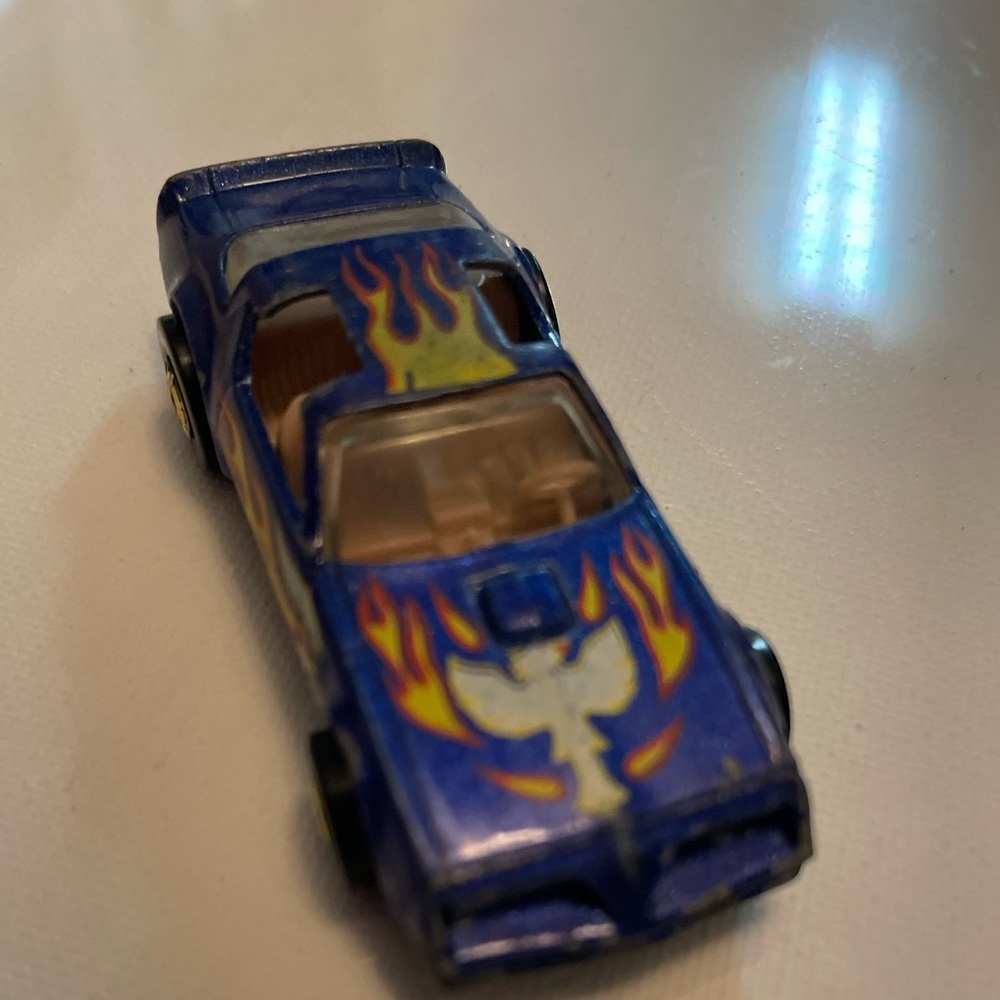 VINTAGE Hot Wheels 1977 Pontiac 'HOT BIRD' Blue car